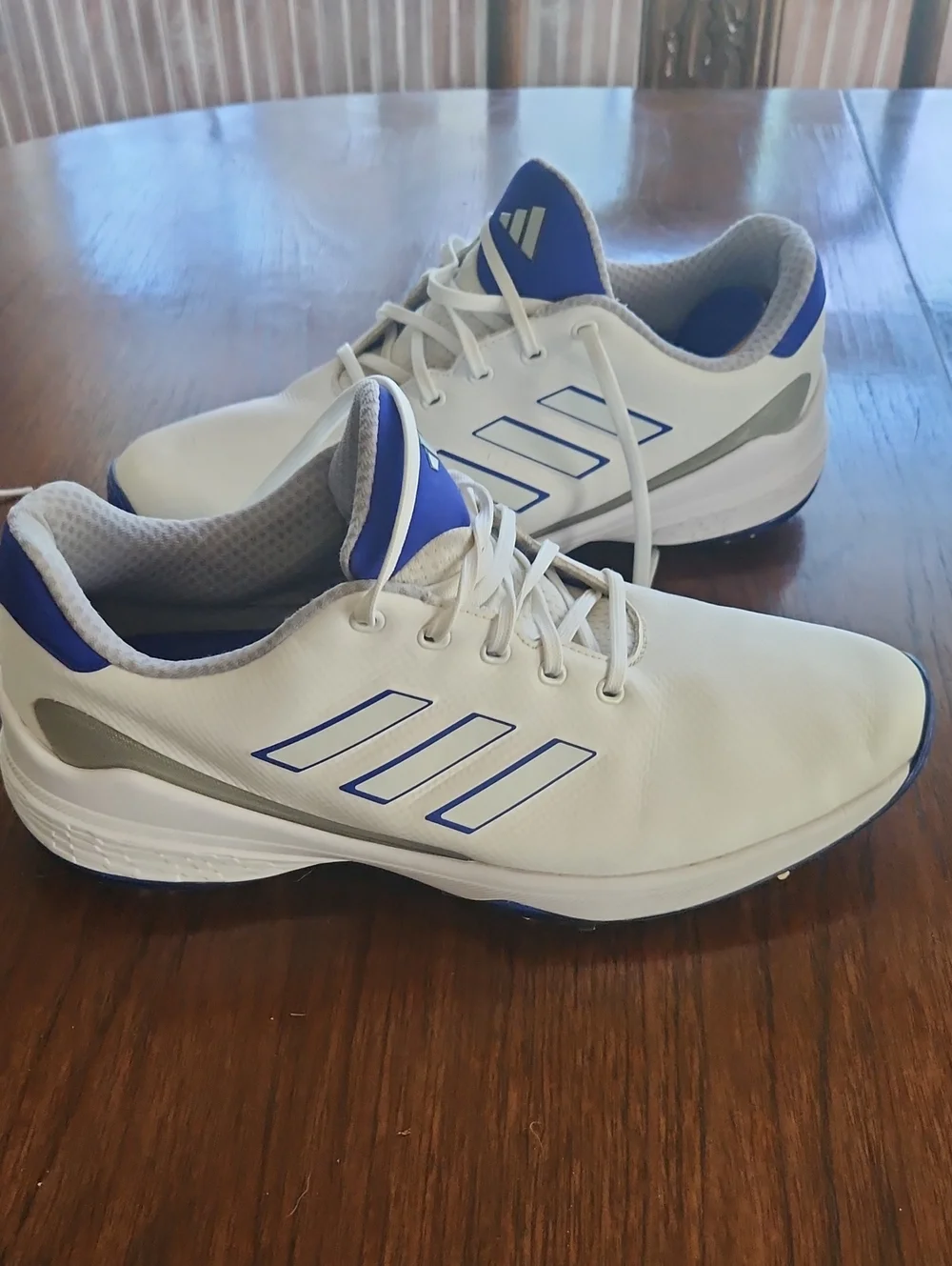 Adidas ZG23 Men's Golf Shoes 'White/Blue'  Size 11.5
